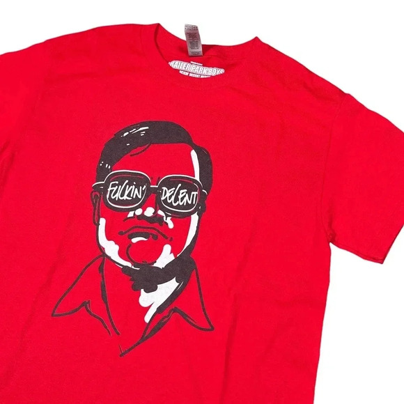 Trailer Park Boys Fuckin Decent Bubbles TV Show Red T Shirt Size S - Picture 3 of 6